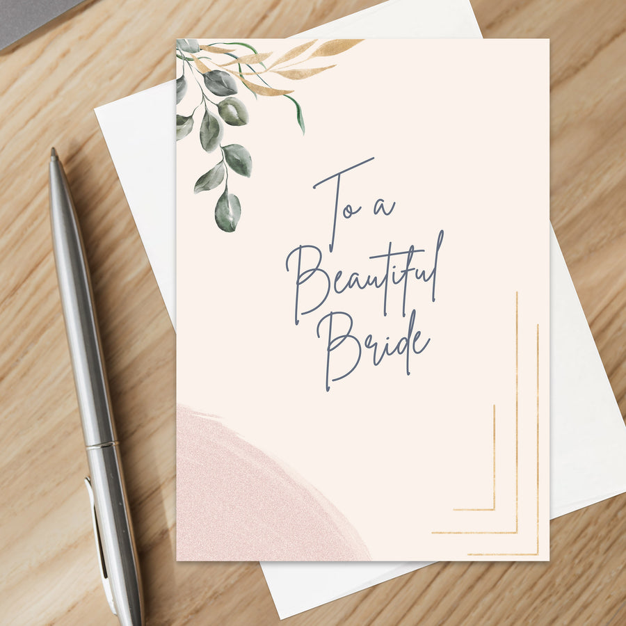 Christian Bridal Shower Card