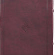 Load image into Gallery viewer, Personalized KJV Thinline Bible Large Print Faux Leather Burgundy with Thumb Index
