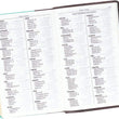 Load image into Gallery viewer, Personalized KJV Holy Bible Giant Print Turquoise and Brown Faux Leather Flexcover
