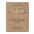 Load image into Gallery viewer, Personalized Custom Text Your Name Apples of Gold 366 Daily Devotions for Women to Refresh Your Spirit Taupe Faux Leather

