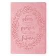 Load image into Gallery viewer, I Know the Plans Jeremiah 29:11 Pink Slimline Faux Leather Journal
