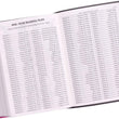 Load image into Gallery viewer, Personalized KJV Holy Bible Super Giant Print Bible Grey/Pink Faux Leather Bible w/Ribbon Marker
