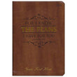 Load image into Gallery viewer, Personalized 2021 for I Know The Plans I Have for You Executive Planner with Zipper, Brown
