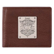 Load image into Gallery viewer, Blessed Is The Man Jeremiah 17:7 Brown Genuine Leather Wallet
