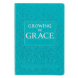 Load image into Gallery viewer, Growing in Grace Teal Faux Leather Daily Devotional - Cheri Fuller &amp; Jennifer Kennedy Dean
