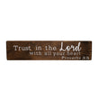 Load image into Gallery viewer, Proverbs 3:5 Trust in The Lord with All Your Heart Wood Decor
