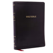 Load image into Gallery viewer, Personalized Custom Text Your Name KJV Super Giant Print Deluxe Reference Leathersoft Black King James Version
