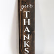Load image into Gallery viewer, Give Thanks Plank Wall Decor
